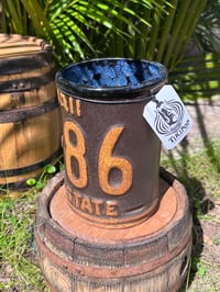 Image 2 of Hawaiian License Plate Mug 3 - Satin / Blue Jellyfish
