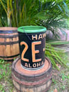 Hawaiian License Plate Mug 7 - Gloss / Jungle Green