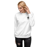 Image 1 of Mark Kaos White Embroidery Sweatshirt