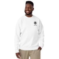 Image 2 of Mark Kaos White Embroidery Sweatshirt