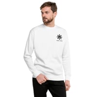 Image 4 of Mark Kaos White Embroidery Sweatshirt