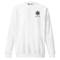 Image 5 of Mark Kaos White Embroidery Sweatshirt