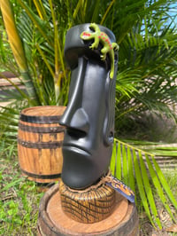 Image 1 of Morongo "Green Gecko" Tiki Mug