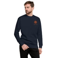 Image 1 of Mark Kaos Navy Embroidery Sweatshirt