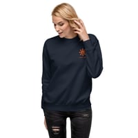 Image 2 of Mark Kaos Navy Embroidery Sweatshirt