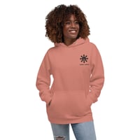 Image 1 of Mark Kaos Pink Embroidery Hoodie