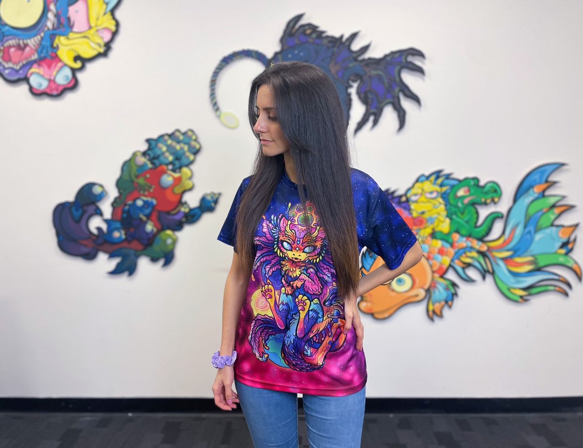 Image of Cosmic Wanderer sublimated Tshirt