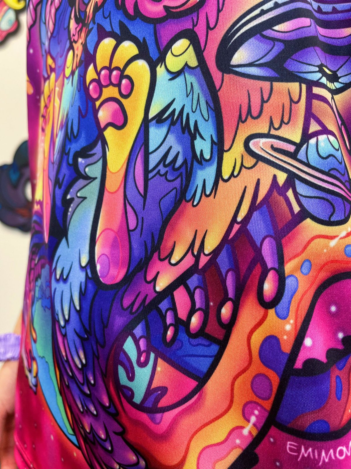 Image of Cosmic Wanderer sublimated Tshirt