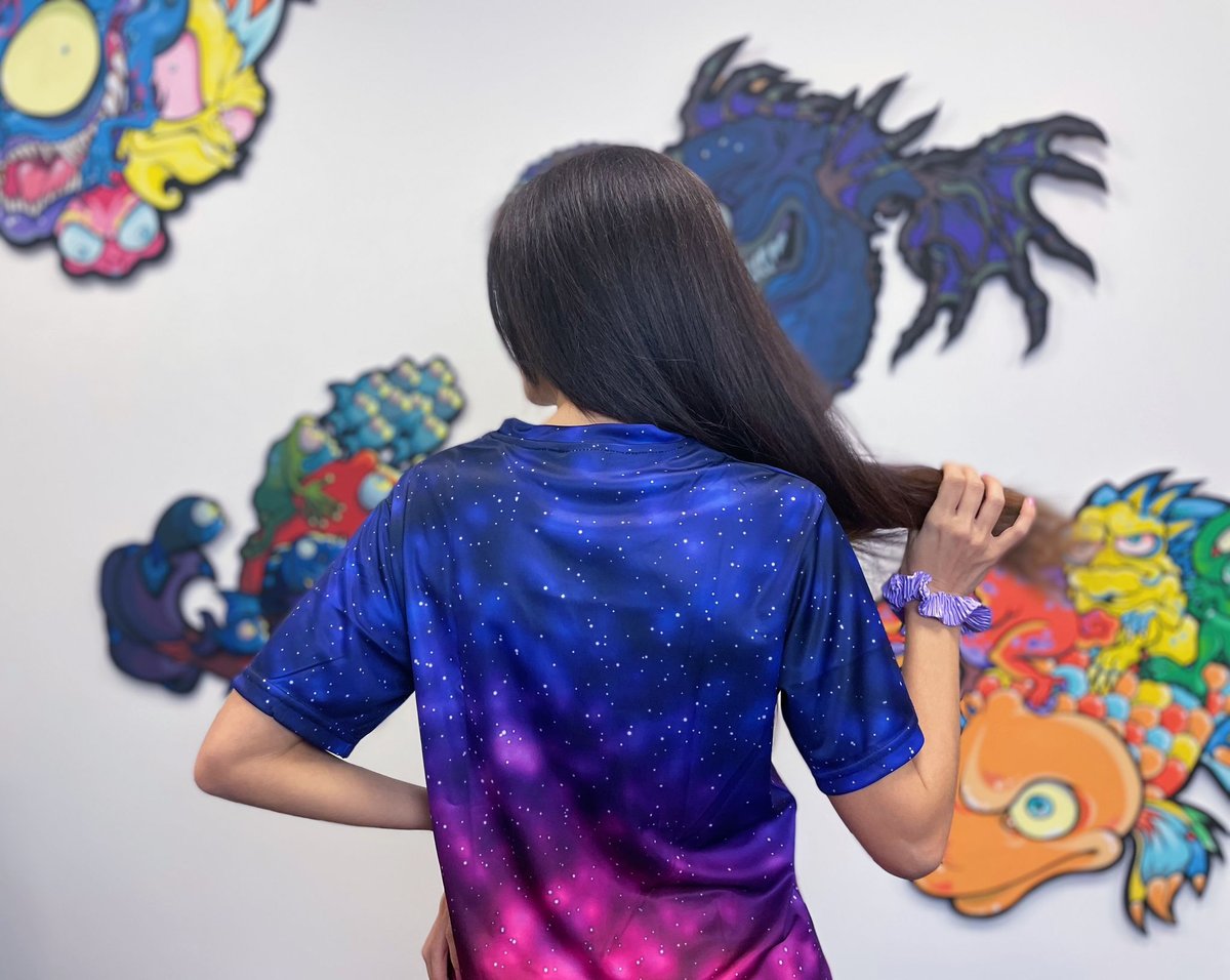 Image of Cosmic Wanderer sublimated Tshirt