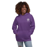 Image 4 of Mark Kaos Purple Embroidery Hoodie