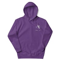 Image 5 of Mark Kaos Purple Embroidery Hoodie