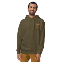 Image 4 of Mark Kaos Green Embroidery Hoodie