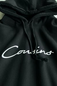 Image 5 of Cousins Hoodie - BLK/WHT