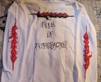 Image 2 of Carcass Reek of putrefaction WHITE Long Sleeve