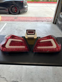 Image 1 of *USED* 15-21 WRX/STI Subispeed TR Tail Lights Red/Clear + F1 4th Brake Light 