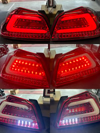 Image 3 of *USED* 15-21 WRX/STI Subispeed TR Tail Lights Red/Clear + F1 4th Brake Light 