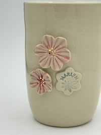 Image 4 of Blue Banded Bee Vase (Medium)