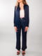 Image of Bamboo Satin Blouse Midnight