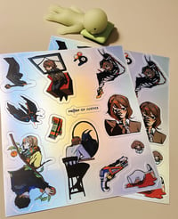 Image of proof of justice sticker sheet