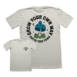 Image of Grow Your Own Way T-Shirt | Heather Dust 🍄