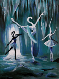Cold Mirage- acrylic on canvas by Anton-Constantin Anastassov