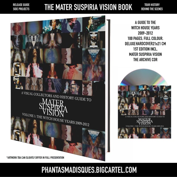 Image of ARCHIVE COPY: HARDCOVER THE MATER SUSPIRIA VISION BOOK Vol 1 2009-2012 The Witch House Years + CDR