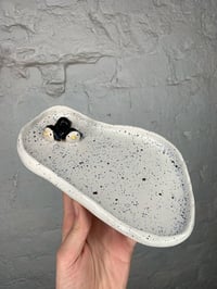 Image 2 of polyamorous penguins trinket dish