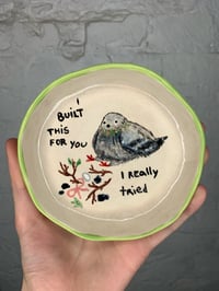 Image 1 of pigeons best effort trinket dish