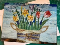 Image 4 of Spring Flowers Chopping Board