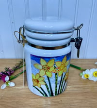 Image 3 of Daffodil Storage Jar