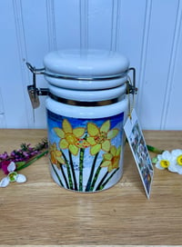 Image 1 of Daffodil Storage Jar