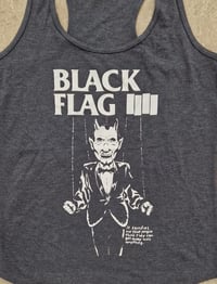 Image 2 of Black Flag puppet ladies one off vest