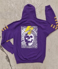 Image 2 of Bad Brains skull zipper hoodie