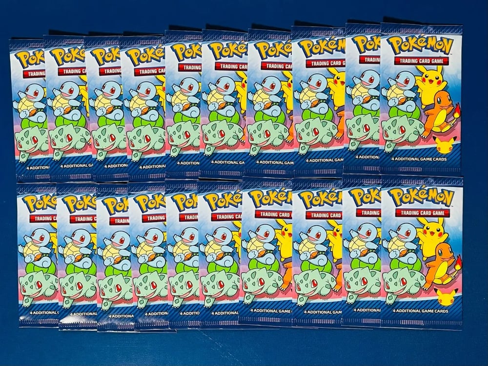 Image of Mcdonalds 25th anniversary Booster Packs.