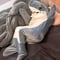 Image of Cozy chic shark blanket hoodie