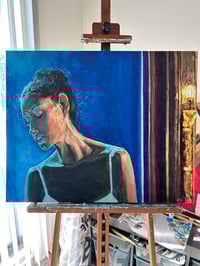 Image 3 of Exhausted Grace | Original Painting on Canvas