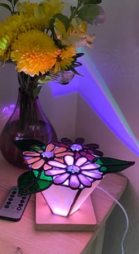 Image 2 of Flower lamp- made to order