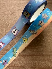 Image 1 of Ocean Creatures Washi Tape