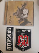 Image of Gruesome "The Armour" CD/Patch/Sticker combo pack