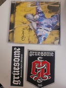Image of Gruesome "Another Reign" CD/Patch/ Sticker Combo