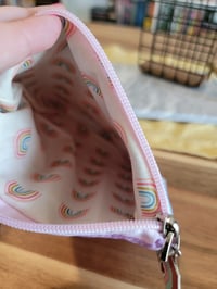 Image 2 of Starry Heart padded zipper bag