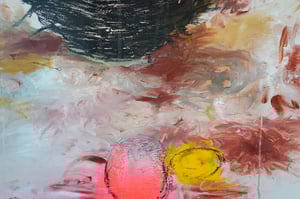 Image of Donde nacen las ideas 1. Técnica mixta sobre lienzo. 121x121cm.
