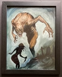 Image 3 of Lycanthrope Nightmare - Oil Painting