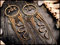 Image 3 of Shakaláá - snake earrings
