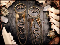 Image 4 of Shakaláá - snake earrings