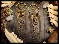 Image 3 of Shakaárii 2 - snake earrings