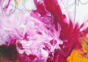 Image of Qué quieres que te diga. Técnica mixta sobre madera. 53x92 cm.