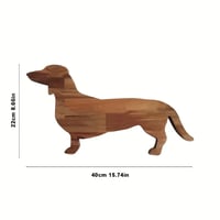 Image 3 of NEW Crafted Dachshund Acacia Wood Serving Boards