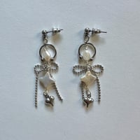 pierced bow studs