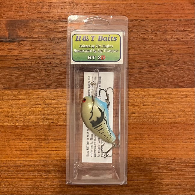 H & T Balsa Custom Crankbait HT2D--Mint in box!